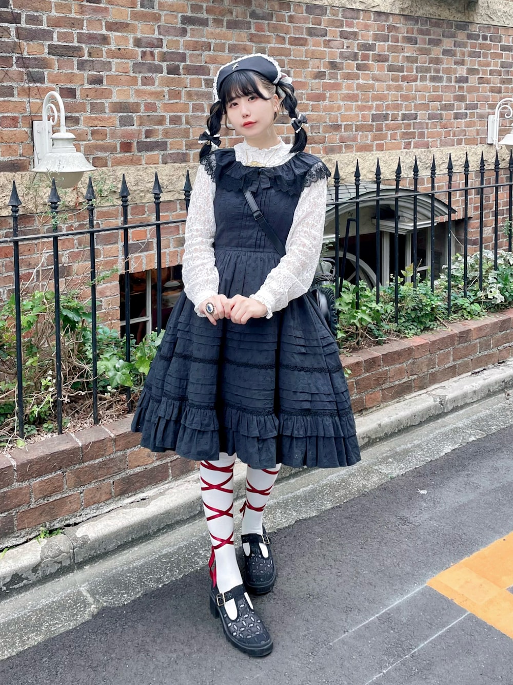 Victorian maiden 黒 半袖 ワンピース Victorian maiden 黒 半袖 ワンピース Victorian maiden