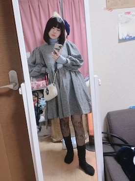 愛ゆえにさん（レディース・154cm）の冬コーディネート