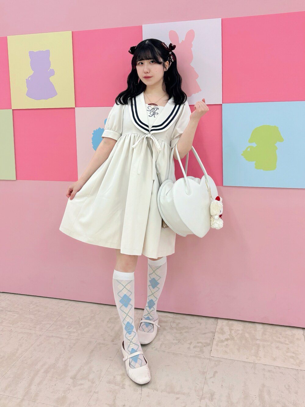 ピンクハウス リボン ヘアゴム 2組セット PINK HOUSE（ピンクハウス）の「☆PINK HOUSE×misako&erinko