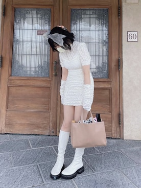 ゆえにさん(レディース・154cm)の秋コーディネート