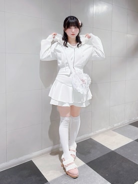 「SNIDEL（スナイデル）のアイテム」を使った、ゆえにさん（レディース・154cm）の秋コーディネート