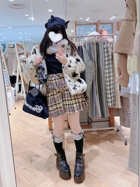 ゆえにさん(レディース・154cm)の冬コーディネート