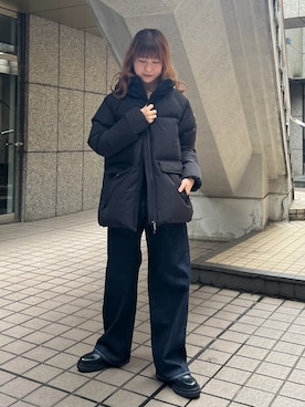 「RED CARD TOKYO（レッドカード）のアイテム」を使った、うっちーさん（レディース・157cm）の冬コーディネート