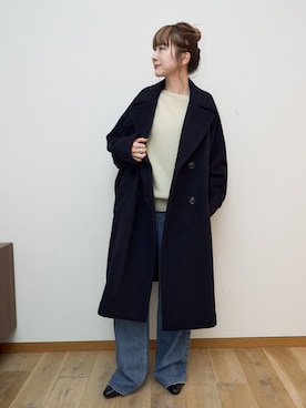 「TICCA（ティッカ）のアイテム」を使った、うっちーさん（レディース・157cm）の秋コーディネート