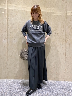 うっちーさん（レディース・157cm）の秋コーディネート