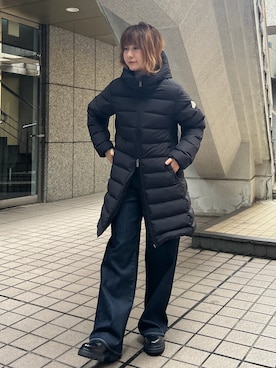 「RED CARD TOKYO（レッドカード）のアイテム」を使った、うっちーさん（レディース・157cm）の冬コーディネート