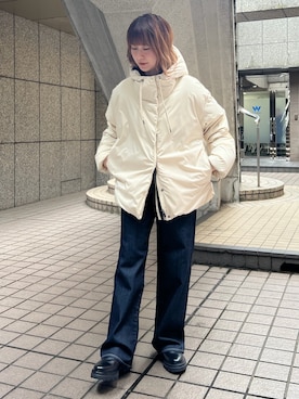 「RED CARD TOKYO（レッドカード）のアイテム」を使った、うっちーさん（レディース・157cm）の冬コーディネート