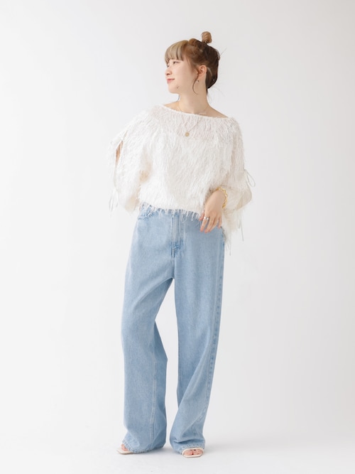 新品】RED CARD/レッドカード Dakota リラックスストレートデニム