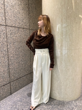 うっちーさん（レディース・157cm）の秋コーディネート