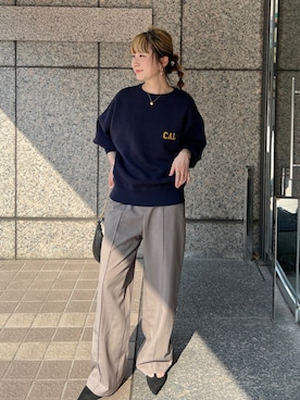 うっちーさん（レディース・157cm）の秋コーディネート