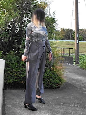 「LIAN」｜茶みこさん（レディース・165cm）の秋コーディネート