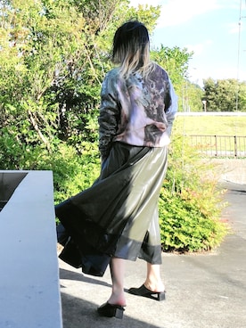 「yellow」｜茶みこさん（レディース・165cm）の秋コーディネート