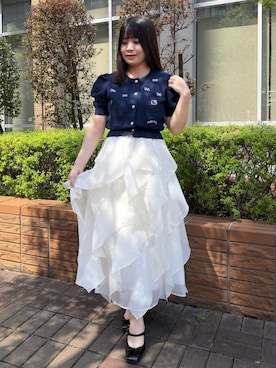 「WILLSELECTION（ウィルセレクション）のアイテム」を使った、WILLSELECTIONさん（レディース・155cm）の夏コーディネート