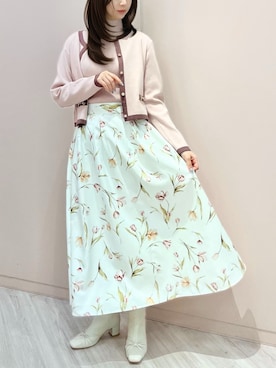 「WILLSELECTION（ウィルセレクション）のアイテム」を使った、WILLSELECTIONさん（レディース・161cm）の冬コーディネート