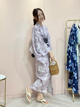「アイテム（かごバッグ）」を使った、WILLSELECTIONさん（骨格ウェーブ・レディース・161cm）の夏コーディネート