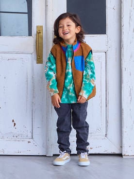 「MARKEY'S（マーキーズ）のアイテム」を使った、MARKEY'Sさん（キッズ・110cm）の冬コーディネート