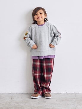 「アイテム（スウェット）」を使った、MARKEY'Sさん（キッズ・110cm）の冬コーディネート