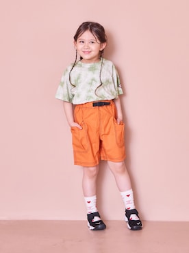 「Life Support Products（ライフサポートプロダクツ）のアイテム」を使った、MARKEY'Sさん（キッズ・110cm）の夏コーディネート