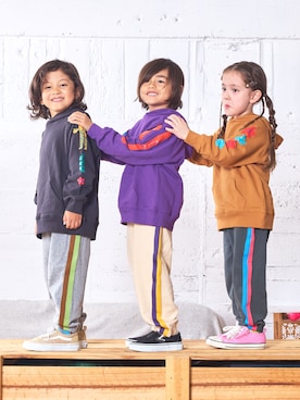 「MARKEY'S（マーキーズ）のアイテム」を使った、MARKEY'Sさん（キッズ・110cm）の冬コーディネート