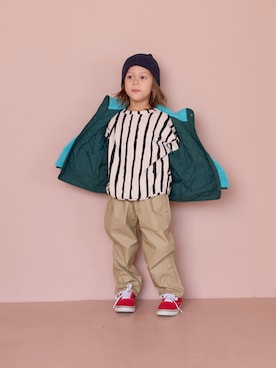 「アイテム（ジャケット/アウター）」を使った、MARKEY'Sさん（キッズ・110cm）の秋コーディネート