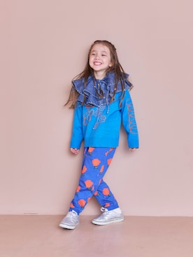 「アイテム（ファッション雑貨）」を使った、MARKEY'Sさん（キッズ・110cm）の冬コーディネート