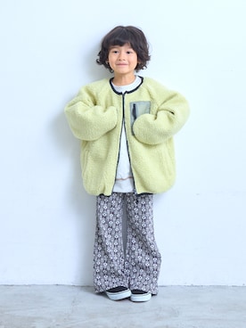 「MARKEY'S（マーキーズ）のアイテム」を使った、MARKEY'Sさん（キッズ・110cm）の冬コーディネート