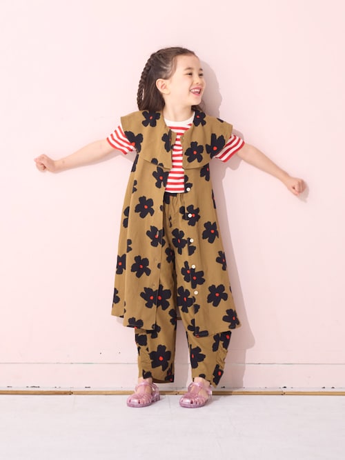 【完売品】【今月限定】激カワ！お得すぎ！ マーキーズ MARKEY'S 21点 セール】総柄ビッグカラーワンピース（ワンピース）｜MARKEY'S