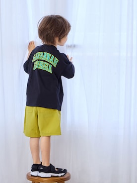 「アイテム（パンツ）」を使った、MARKEY'Sさん（キッズ・110cm）の夏コーディネート