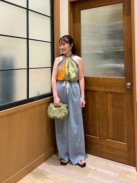 「アイテム（財布/小物）」を使った、yukinoさん（レディース・155cm）の夏コーディネート