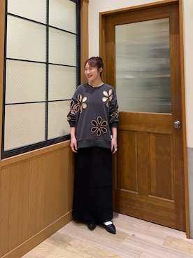 「アイテム（スウェット）」を使った、yukinoさん（レディース・155cm・20代）の秋コーディネート