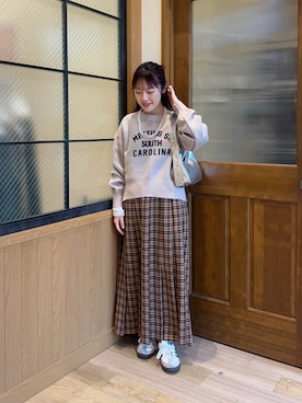 「きれいめコーディネート」｜yukinoさん（レディース・155cm）の冬コーディネート