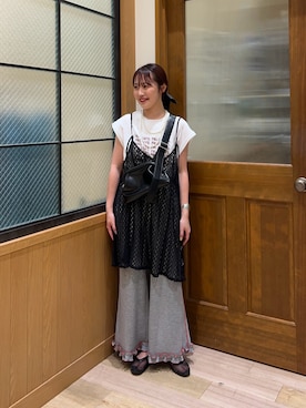 「着回しコーデ」｜yukinoさん（レディース・155cm）の夏コーディネート
