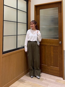 yukinoさん(レディース・155cm)の秋コーディネート