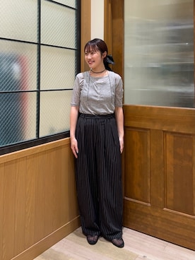 「アイテム（パンツ）」を使った、yukinoさん（レディース・155cm・20代）の夏コーディネート