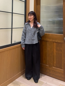 「アイテム（バッグ）」を使った、yukinoさん（レディース・155cm・20代）の冬コーディネート