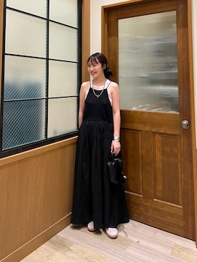 「アイテム（ワンピース/ドレス）」を使った、yukinoさん（レディース・155cm・20代）の夏コーディネート