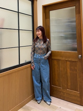 「HELLO.SANFRANCISCO（ハローサンフランシスコ）のアイテム」を使った、yukinoさん（骨格ウェーブ・レディース・155cm）の春コーディネート