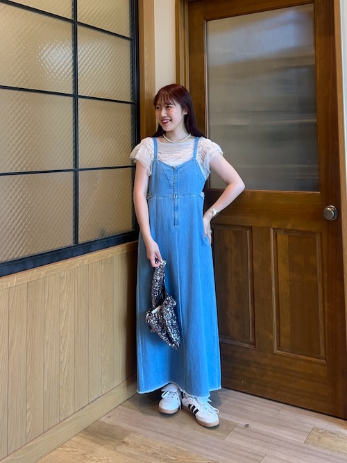 まあ　キャリコcalico デニムカディ　ワンコート　インディゴ　インド まあ様専用 キャリコcalico デニムカディ ワンコート インディゴ