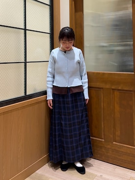 「GEVACO（ゲバコ）のアイテム」を使った、yukinoさん（レディース・155cm）の冬コーディネート