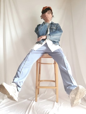 「EDWIN（エドウィン）のアイテム（ジャケット/アウター）」を使った、ARu.さん（メンズ・171cm）の夏コーディネート