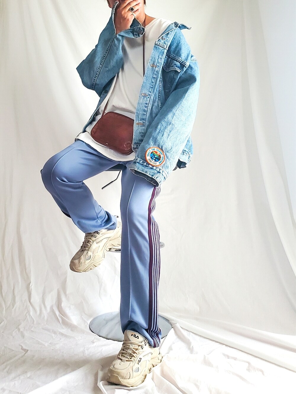 Needles（ニードルス）の「Narrow Track Pant - Poly Smooth