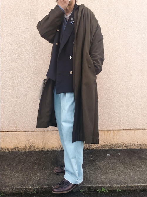 tac:tac（タクタク）の「tac:tac BELT COLLOR COAT brown（その他