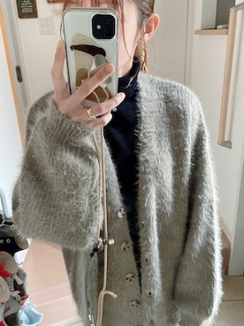 Asami◡̈さん（レディース・155cm）の冬コーディネート