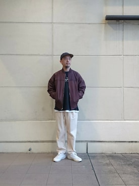 「Schott TOKYO-BAY」｜atsushiさん（メンズ・172cm）の秋コーディネート