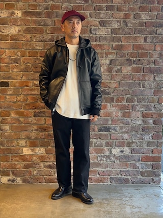 ジャケット・アウター Schott 3111054 LEATHER FULL ZIP PARKA M Schott（ショット）の「Schott / ショット：LEATHER FULL ZIP PARKA