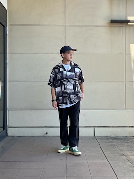 「Schott TOKYO-BAY」｜atsushiさん（メンズ・172cm）の夏コーディネート