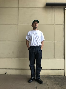 「Schott TOKYO-BAY」｜atsushiさん（メンズ・172cm）の夏コーディネート