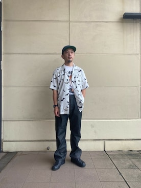 「Schott TOKYO-BAY」｜atsushiさん（メンズ・172cm）の夏コーディネート