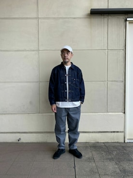 「SCHOTT」｜atsushiさん（メンズ・172cm）の夏コーディネート