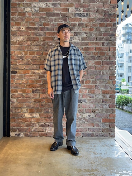 Schott｜OMBRE PLAID SS SHIRT/オンブレ チェック 半袖シャツ